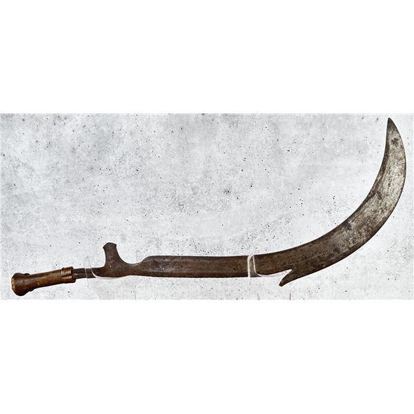 Congolese African Congo Sickle Knife Sword