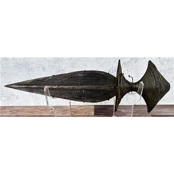 Congolese African Congo Currency Knife Dagger