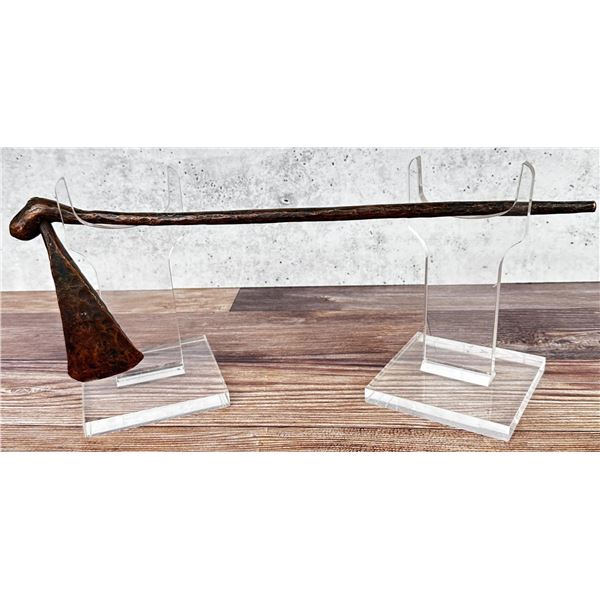 Ancient Copper Age Hammered Copper Axe