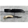 Image 2 : Custom Made Montana Horn Handle Knife