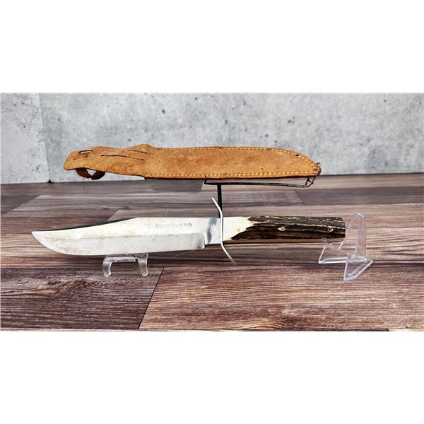 B Svoboda German Stag Handle Bowie Knife