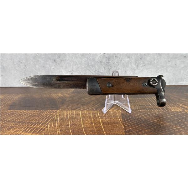 WW2 Italian Carcano M1938 Folding Bayonet