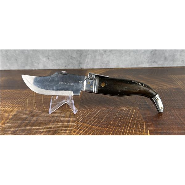 Ho Lacerda Gypsy Horn Handle Folding Pocket Knife