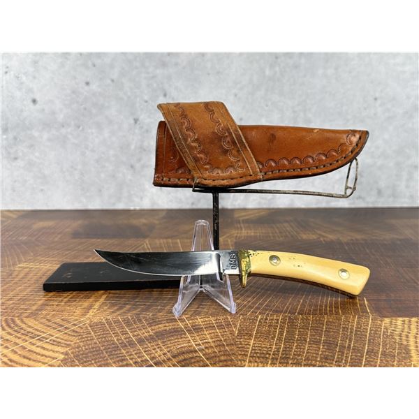 DMS Micarta Handle Custom Sheath Hunting Knife