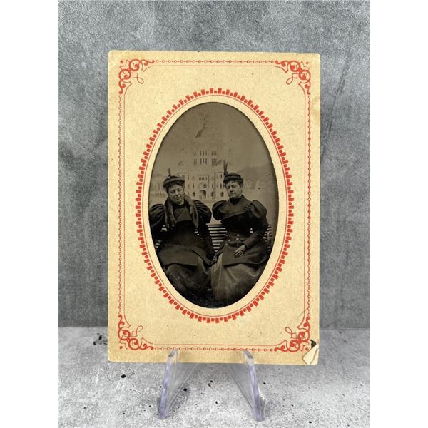 Souvenir Tin Type Photo 1894 San Francisco Fair