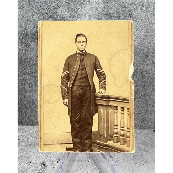Identified Civil War KIA Soldier CDV Photo