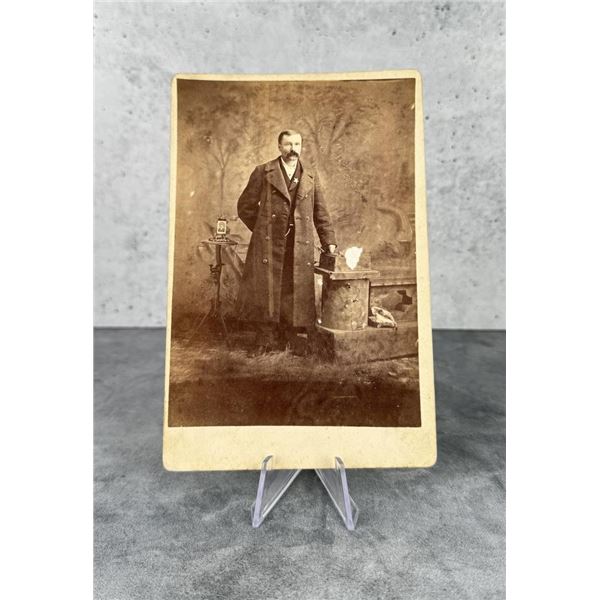 Hamburg Iowa Cabinet Card Photo Marshall Lawman