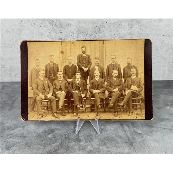 1887 Axe Murder Trial Jury Photo West Virginia
