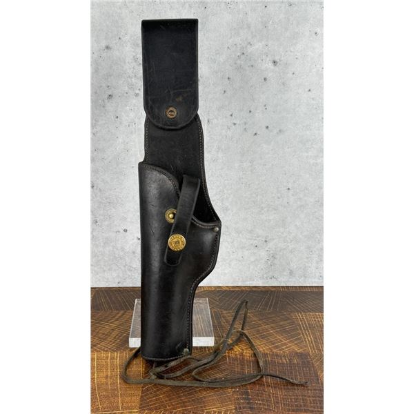 HH Heiser Denver Colorado Black Leather Holster
