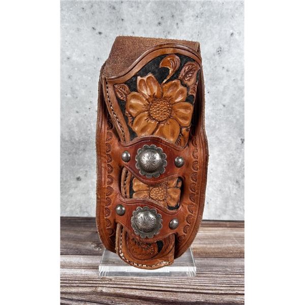 Tooled Leather Single Action Army Holster