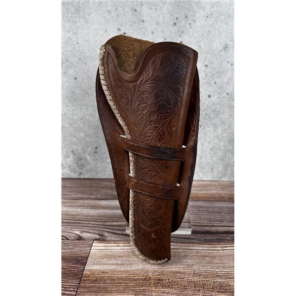 Tooled Leather Colt Single Action Army Holster