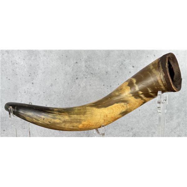 Antique Native American Indian Powder Horn