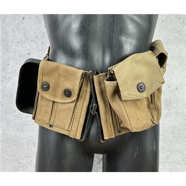 WWI WW1 1918 Dated Browning BAR Rifle Belt