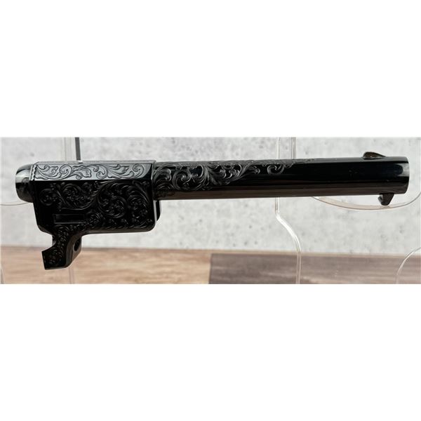 Engraved Colt Dragoon Pistol Barrel