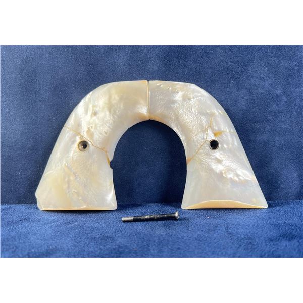 Antique Pearl Colt Single Action Army Grips