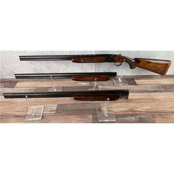 Winchester Model 101 OU Shotgun Three Barrel Set