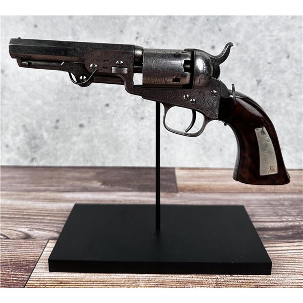 Engraved Colt 1849 London Presentation Revolver