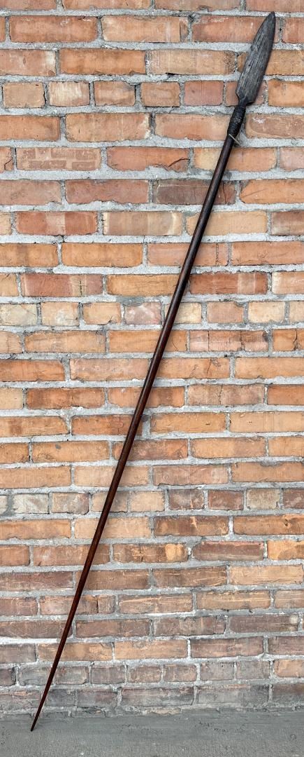 Native American Indian Buffalo Lance Spear