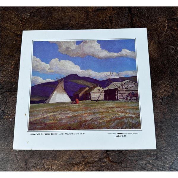 Maynard Dixon Home of the Half Breed Print