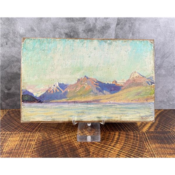 Philip Russell Goodwin Montana Oil Painting