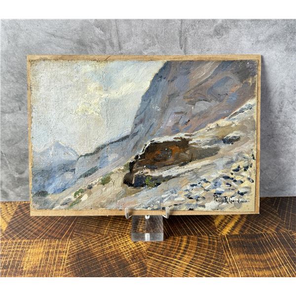 Philip Russell Goodwin Montana Oil Painting