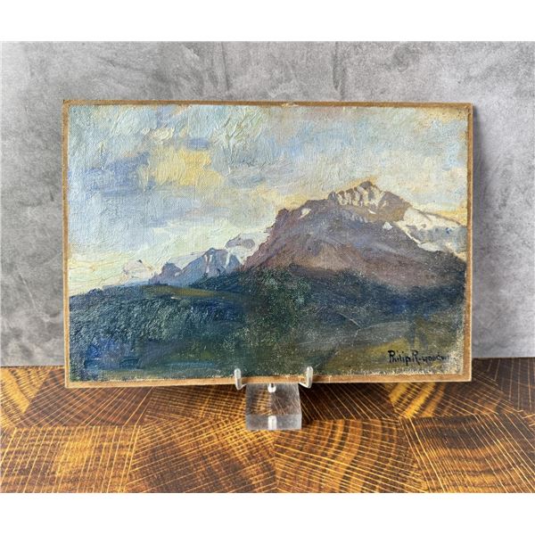 Philip Russell Goodwin Montana Oil Painting