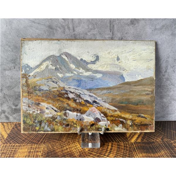 Philip Russell Goodwin Montana Oil Painting