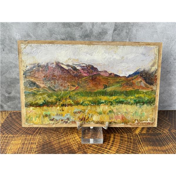 Philip Russell Goodwin Montana Oil Painting