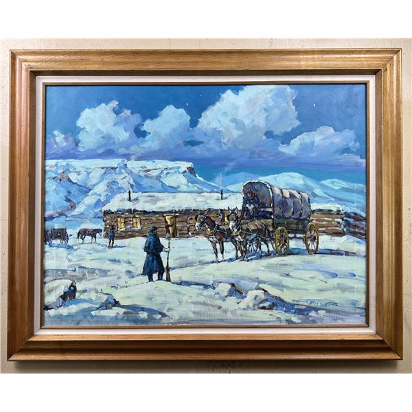 Marjorie Jane Reed Chinle Trading Post Painting
