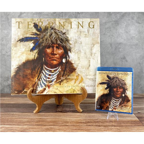 Howard Terpning Drawing Giclee Book and Blu-ray