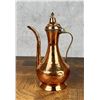 Image 1 : Antique Hand Hammered Copper Dallah