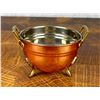 Image 2 : Copper and Brass Colander Strainer