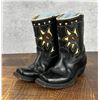 Image 1 : Antique Acme Maverick Childs Inlaid Cowboy Boots