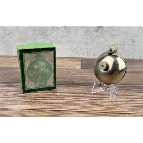 Antique 1885 Patent Bicycle Bell in Box