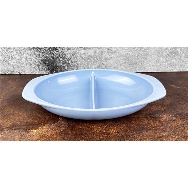 Pyrex Delphite 1063 Divided Casserole Dish