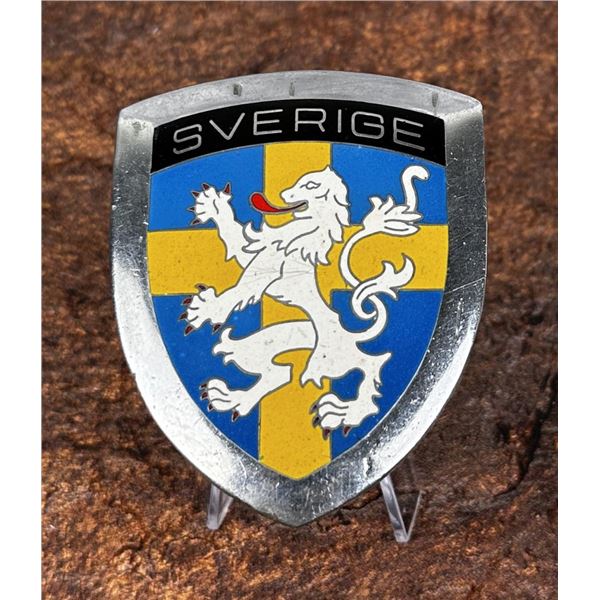 Sweden Enamel Car Badge Emblem