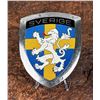 Image 1 : Sweden Enamel Car Badge Emblem