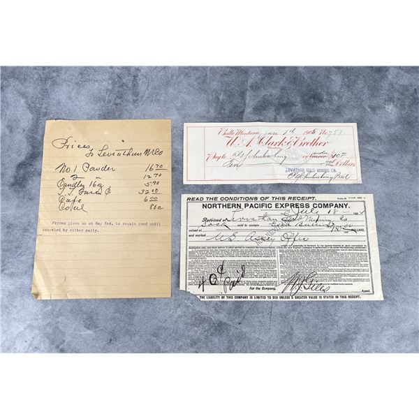 Leviathan Gold Mining Ephemera