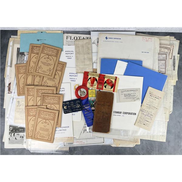 Collection of Antique Montana Paper Ephemera