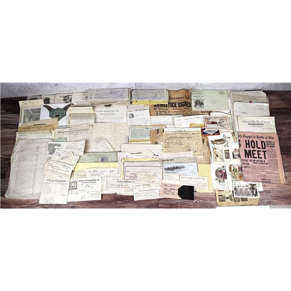 Collection of Antique Montana Paper Ephemera