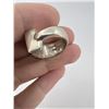 Image 3 : Mexico Sterling Silver Jet Ring
