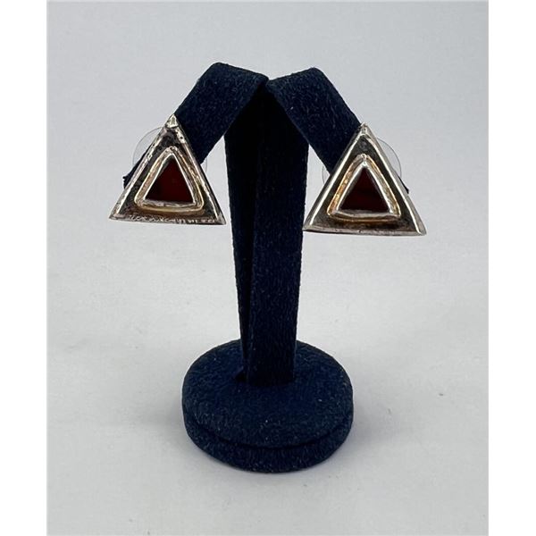 Taxco Mexico Sterling Silver Earrings