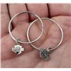 Image 3 : Harley Davidson Sterling Silver Earrings