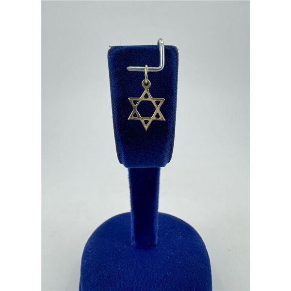 14K Gold Star Of David Necklace Pendant or Charm