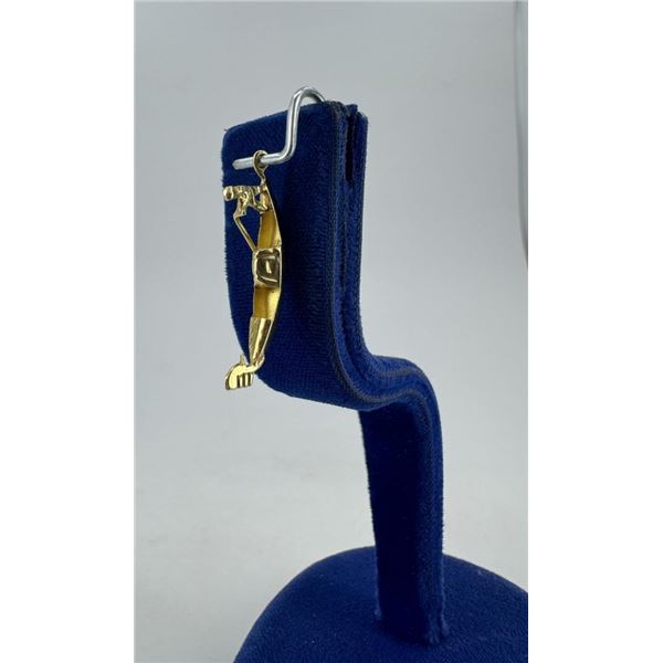 18K Gold Venice Gondola Charm