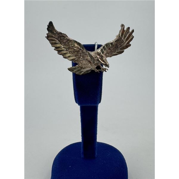 Sterling Silver Eagle Necklace Pendant