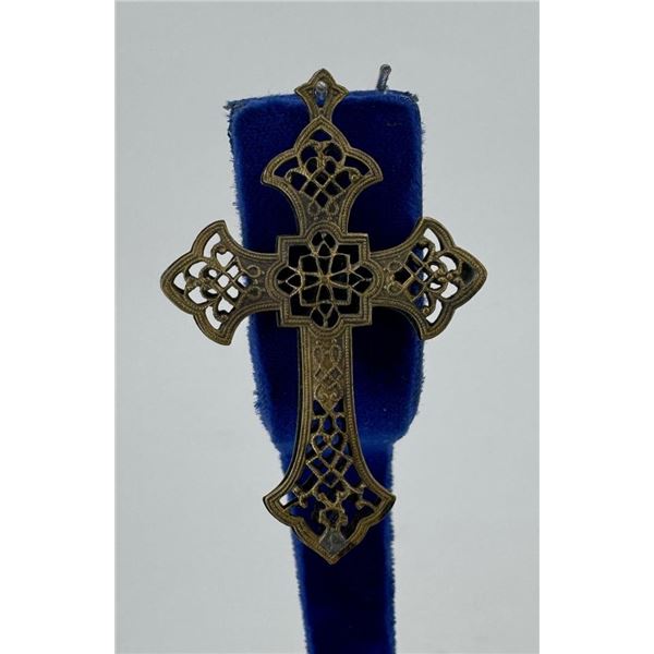 Ornate Cross Necklace Pendant
