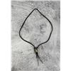Image 2 : Zuni Indian Inlaid Sterling Silver Bolo Tie