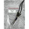 Image 4 : Zuni Indian Inlaid Sterling Silver Bolo Tie