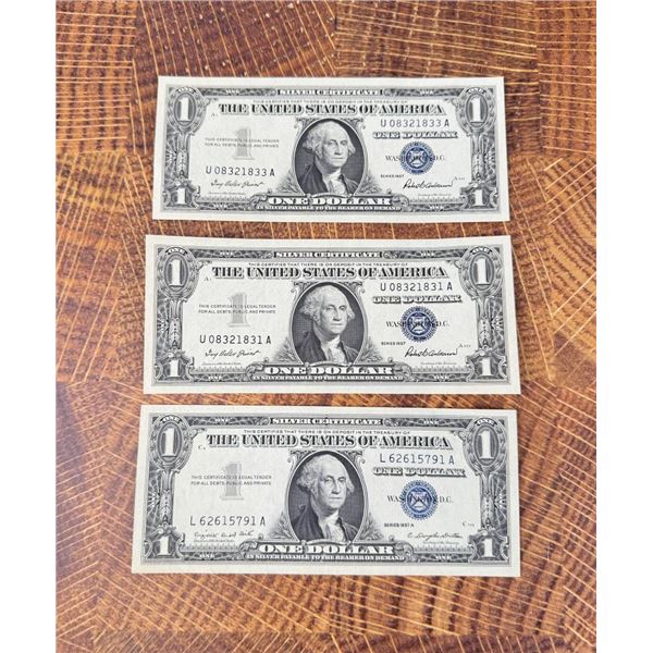 $1 Blue Seal Silver Certificates